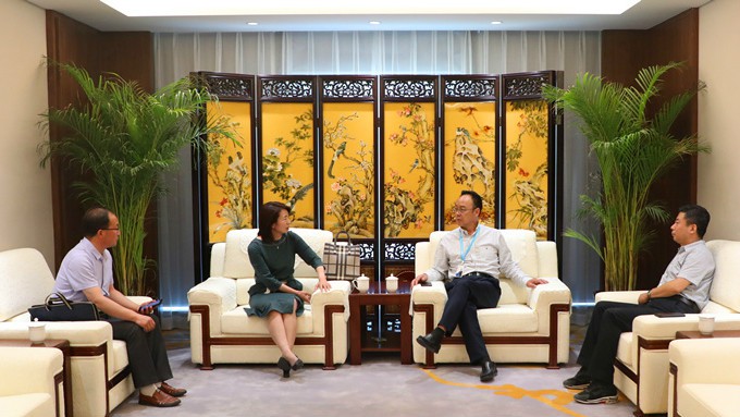 定西市委常委、宣傳部長陳月芳一行 到集團公司推介洽談合作項目