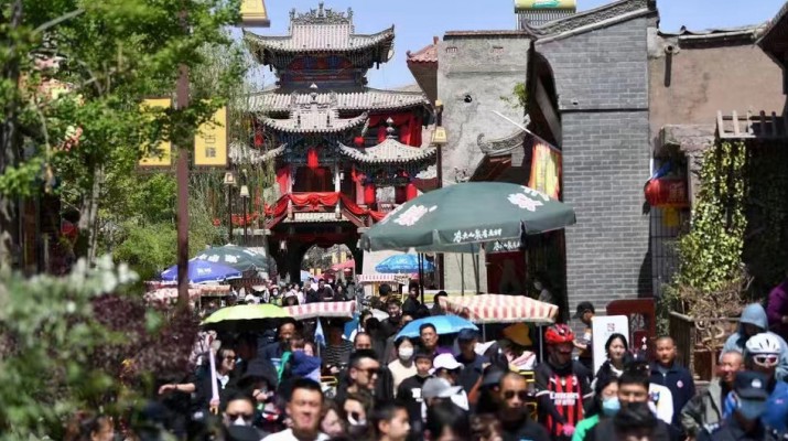 集團要聞丨甘肅文旅集團各景區(qū)“五一”假期人氣爆棚，累計接待游客50余萬人次